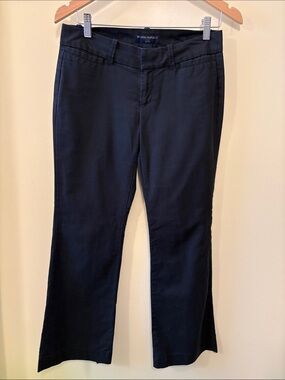 Banana Republic Black Bootcut Stretch Pants